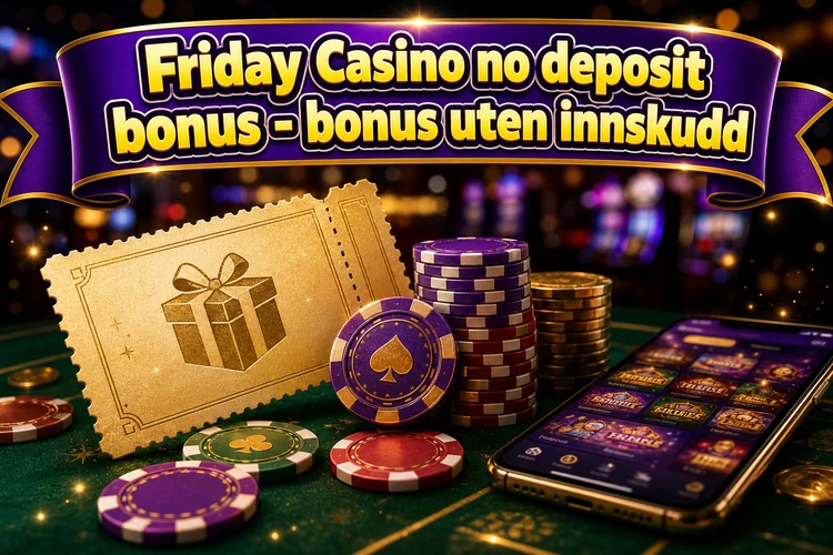 Friday Casino no deposit bonus - bonus uten innskudd