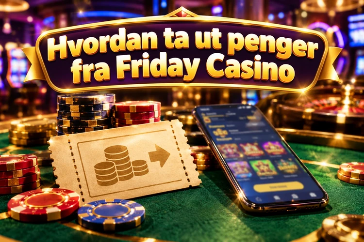 Hvordan ta ut penger fra Friday Casino